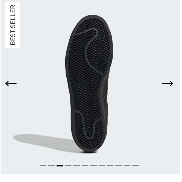 Original, Allstar Unisex Black Leather Adidas. - Picture 5 of 12